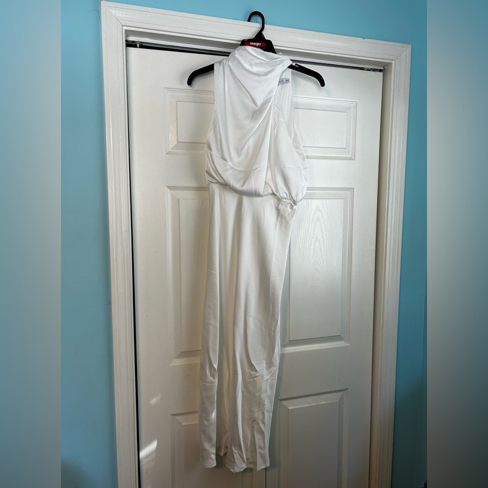 Esther & Co Zarriah Dress- White